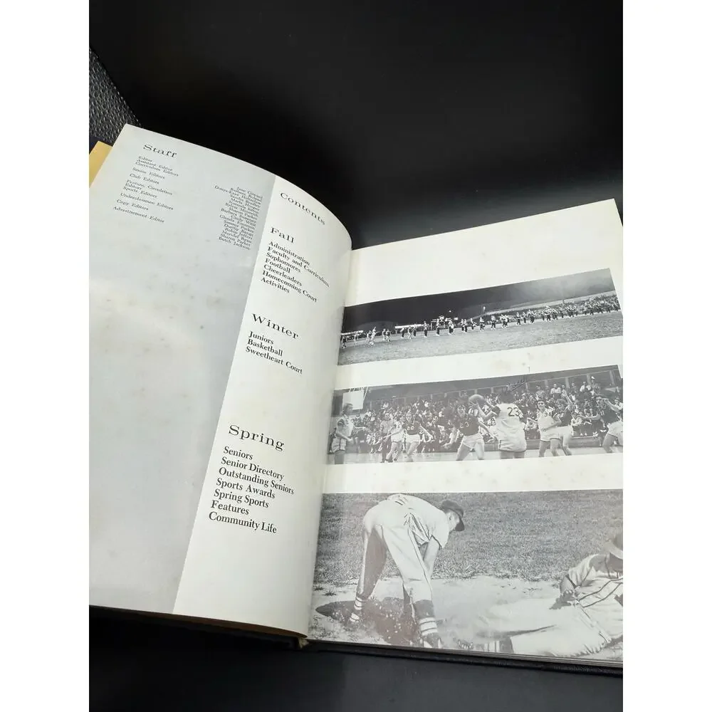 1966 BREVARDIER Yearbook, Brevard High School, North Carolina ORIGINAL Vintage